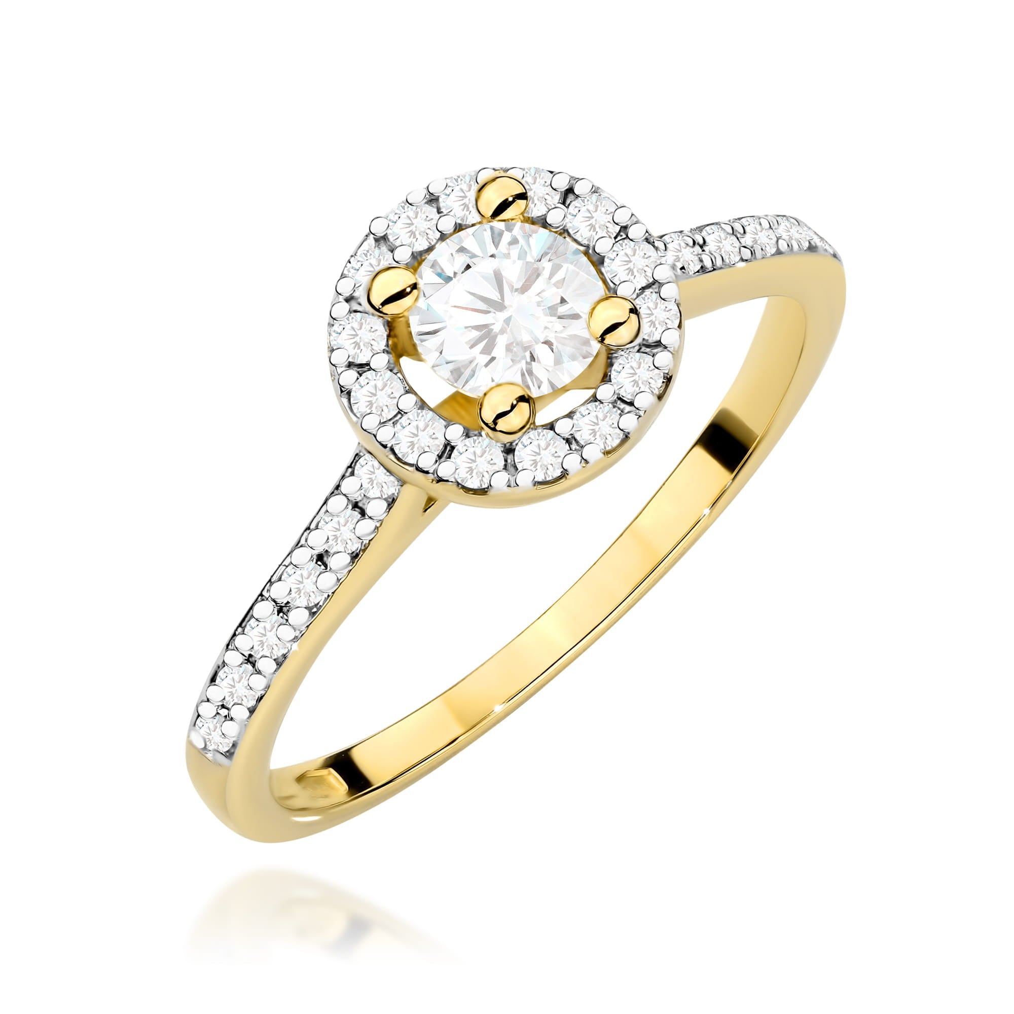 W0477.Z3.LDW_.01_1.jpg Inel Aur 14K W0477 Diamant 0.30ct - Imagine 1