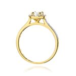 Inel Aur 14K W0477 Diamant 0.30ct - Imagine 3