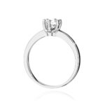 Inel Aur 14K W482 Diamant Cultivat 0.50ct - Imagine 11