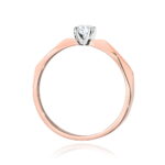 Inel Aur 14K W0484 Diamant 0.10ct - Imagine 7