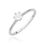 Inel Aur 14K cu Diamante de Laborator 0.26 ct - Imagine 8