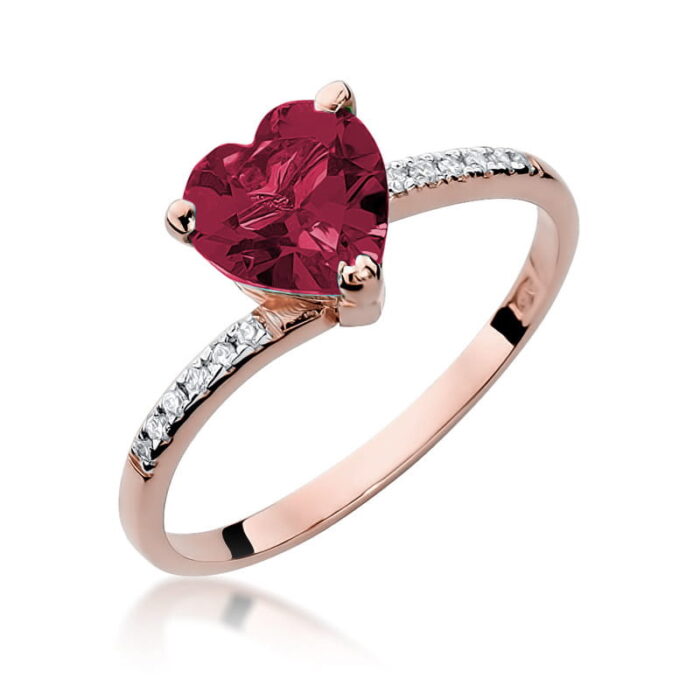 Inel Aur 14k cu Rubin 1.70 ct - Imagine 8