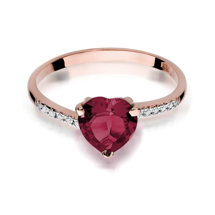 Inel Aur 14k cu Rubin 1.70 ct - Imagine 9