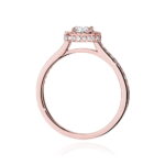 Inel Aur 14K cu Diamante de Laborator 0.87 ct - Imagine 9