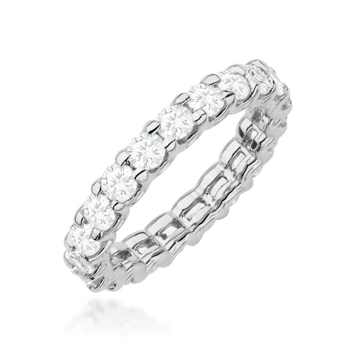 Inel Aur 14K cu Diamante de Laborator 1.52 ct - Imagine 9