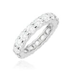 Inel Aur 14K cu Diamante de Laborator 3.20 ct - Imagine 8