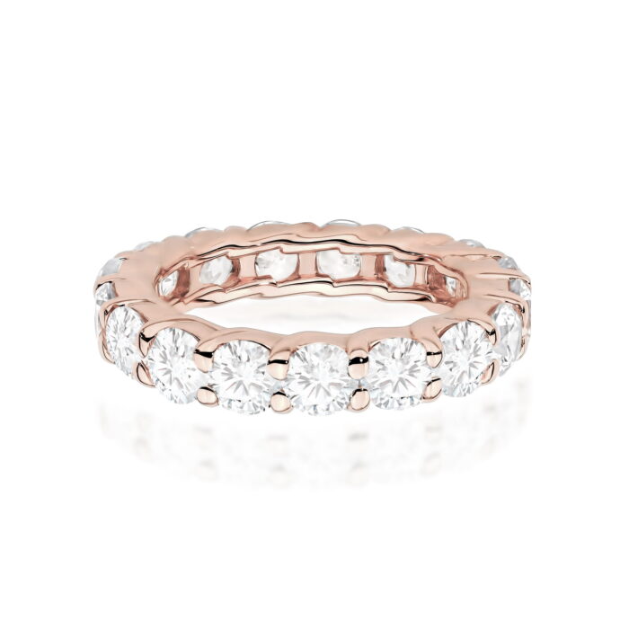 Inel Aur 14K cu Diamante de Laborator 3.20 ct - Imagine 12