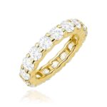 Inel Aur 14K cu Diamante de Laborator 3.20 ct