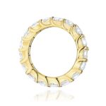 Inel Aur 14K cu Diamante de Laborator 3.20 ct - Imagine 2