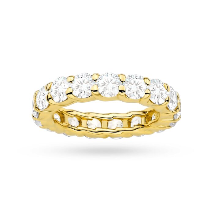 Inel Aur 14K cu Diamante de Laborator 3.20 ct - Imagine 5