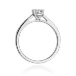 Inel Aur 14K cu Diamante 0.62 ct - Imagine 8