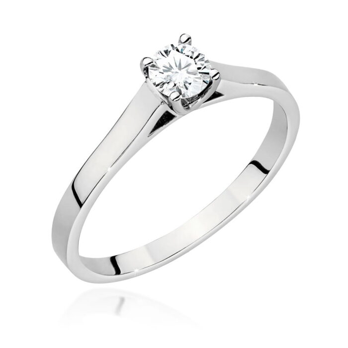 Inel Aur 14K cu Diamant de Laborator 0.40 ct - Imagine 4