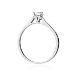 Inel Aur 14K cu Diamant de Laborator 0.40 ct - Imagine 6