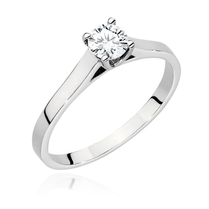Inel Aur 14K cu Diamant de Laborator 0.50 ct - Imagine 4