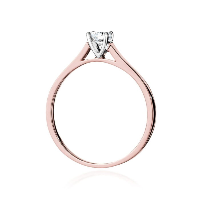 Inel Aur 14K cu Diamant de Laborator 0.40 ct - Imagine 9