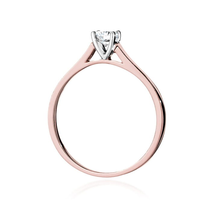 Inel Aur 14K cu Diamant de Laborator 0.50 ct - Imagine 9