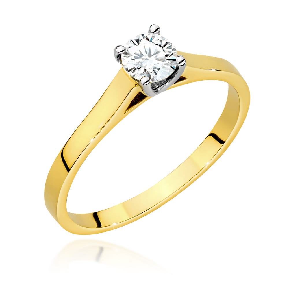 W0526.Z3.LDW_.02_1.jpg Inel Aur 14K cu Diamant de Laborator 0.50 ct - Imagine 1