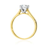 Inel Aur 14K cu Diamant de Laborator 0.70 ct - Imagine 3