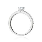 Inel Aur 14K cu Diamante de Laborator 0.60 ct - Imagine 6