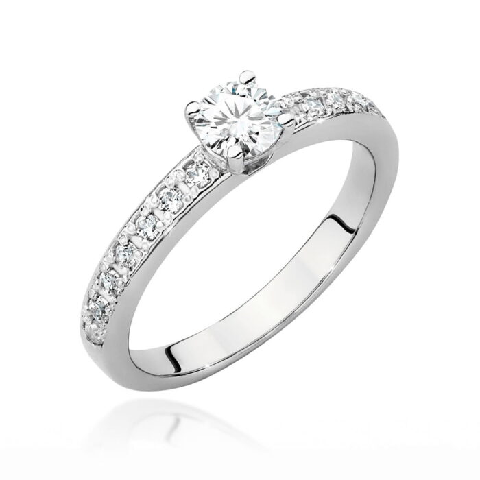 Inel Aur 14K cu Diamante de Laborator 0.70 ct - Imagine 4