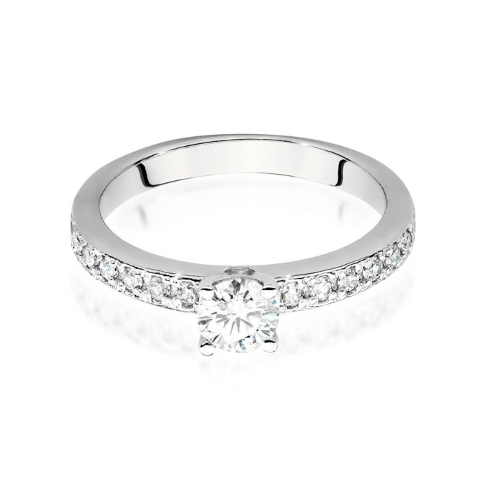 Inel Aur 14K cu Diamante de Laborator 0.70 ct - Imagine 5