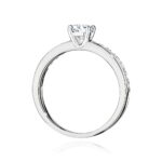 Inel Aur 14K cu Diamante de Laborator 0.70 ct - Imagine 6