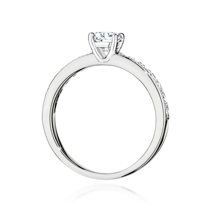 Inel Aur 14K cu Diamante de Laborator 0.70 ct - Imagine 6