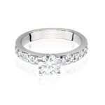 Inel Aur 14K cu Diamante de Laborator 0.94 ct - Imagine 6