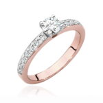 Inel Aur 14K cu Diamante de Laborator 0.60 ct - Imagine 7