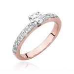 Inel Aur 14K cu Diamante de Laborator 0.70 ct - Imagine 7