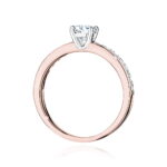 Inel Aur 14K cu Diamante de Laborator 0.70 ct - Imagine 9