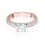 Inel Aur 14K cu Diamante de Laborator 0.94 ct - Imagine 8