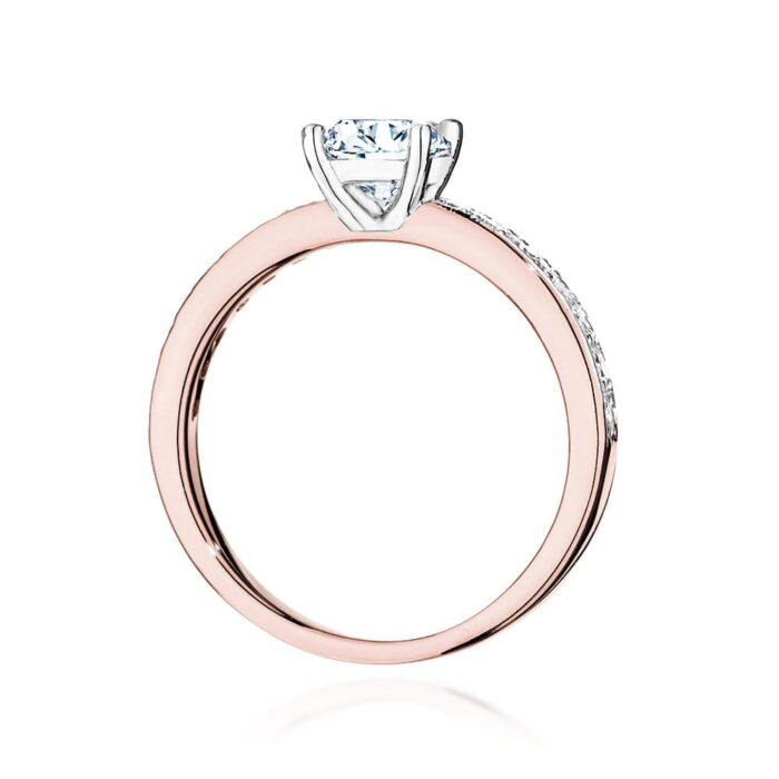 Inel Aur 14K cu Diamante de Laborator 0.94 ct - Imagine 9