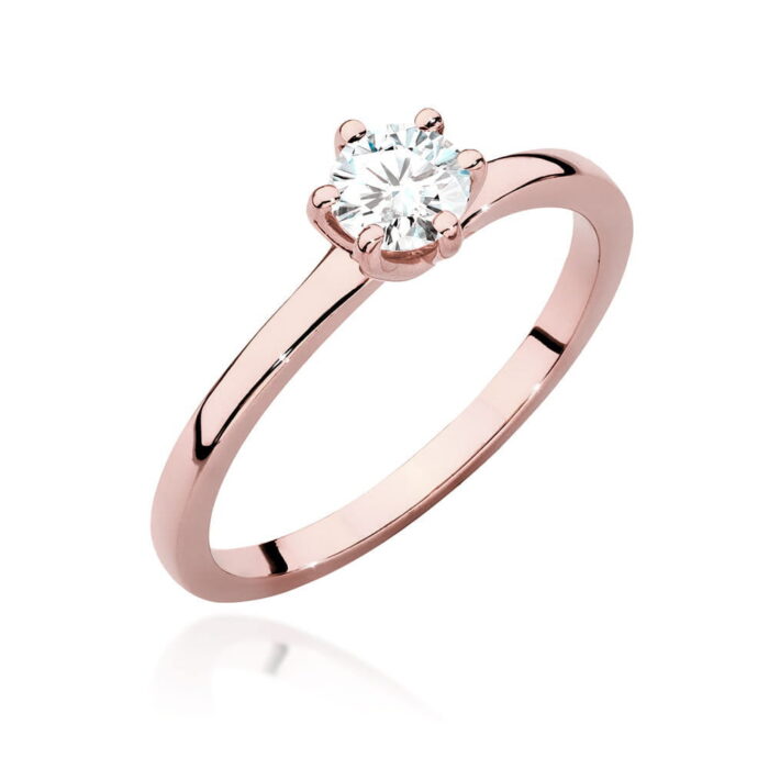 Inel Aur 14K cu Diamante de Laborator 0.40 ct - Imagine 7