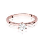 Inel Aur 14K cu Diamante de Laborator 0.40 ct - Imagine 8