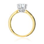 Inel Aur 14K cu Diamante de Laborator 1.06 ct - Imagine 3