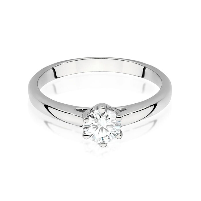 Inel Aur 14K cu Diamante de Laborator 0.50 ct - Imagine 5