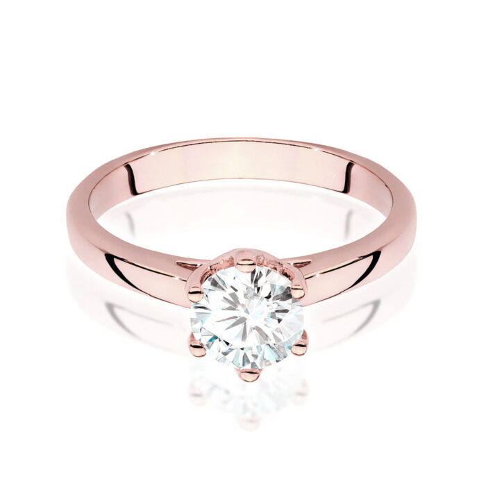 Inel Aur 14K cu Diamante de Laborator 1.00 ct - Imagine 8