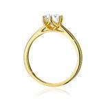 Inel Aur 14K cu Diamante de Laborator 0.70 ct - Imagine 3