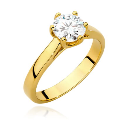 Inel Aur 14K cu Diamante de Laborator 1.00 ct