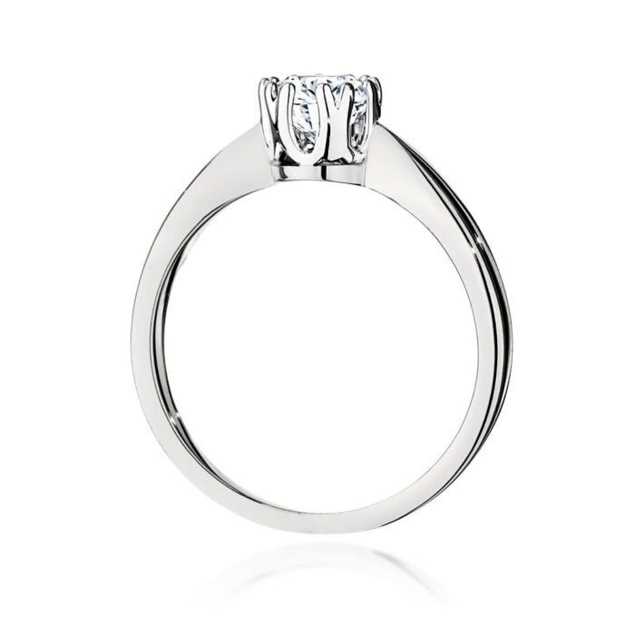 Inel Aur 14k cu Diamant 0.74 ct - Imagine 9