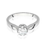 Inel Aur 14K cu Diamante de Laborator 0.50 ct - Imagine 5
