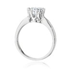 Inel Aur 14K cu Diamante de Laborator 1.00 ct - Imagine 6