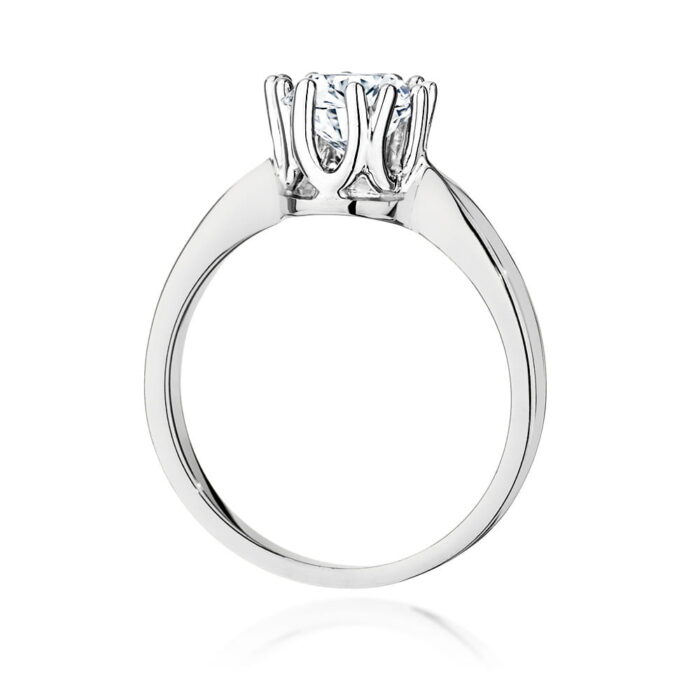 Inel Aur 14K cu Diamante de Laborator 1.00 ct - Imagine 6