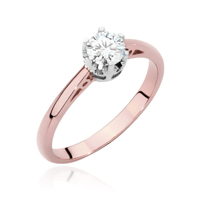 Inel Aur 14K cu Diamante de Laborator 0.40 ct - Imagine 7