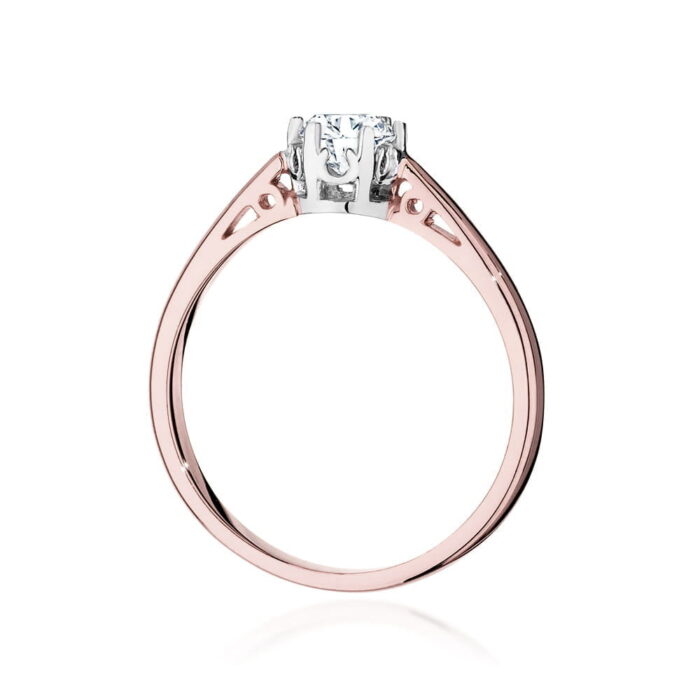 Inel Aur 14K cu Diamante de Laborator 0.40 ct - Imagine 9