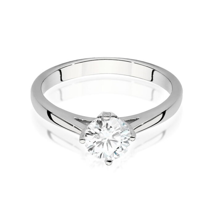 Inel Aur 14K cu Diamante de Laborator 0.70 ct - Imagine 5
