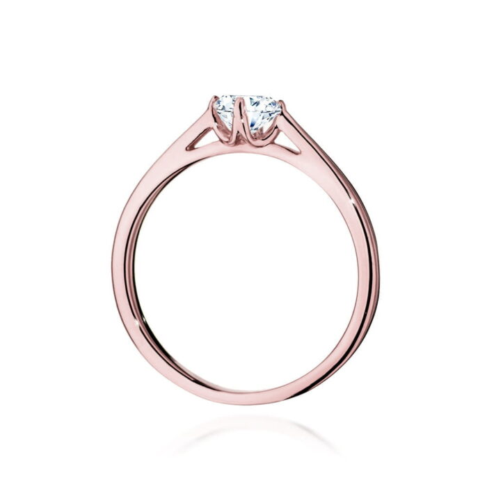 Inel Aur 14K cu Diamante de Laborator 0.40 ct - Imagine 9