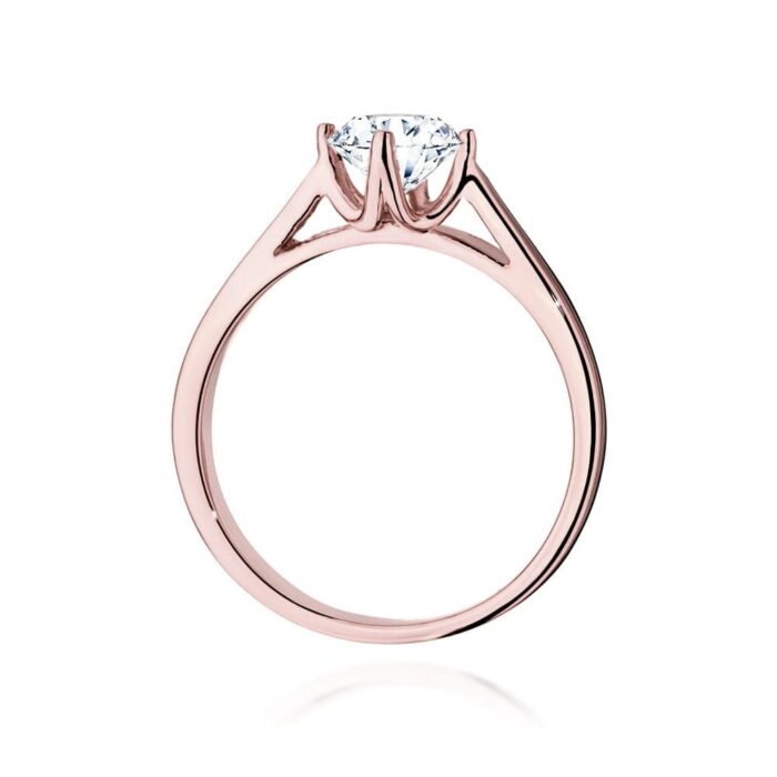Inel Aur 14K cu Diamante de Laborator 0.70 ct - Imagine 9