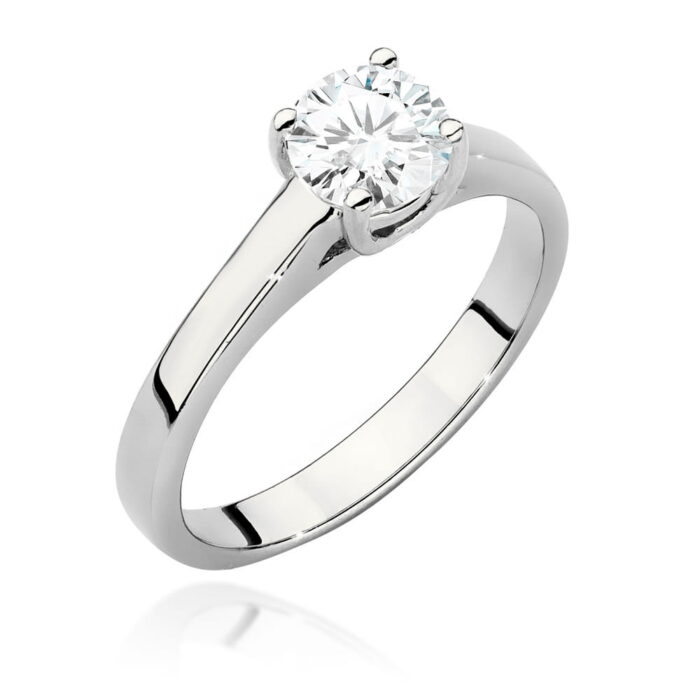 Inel Aur 14K cu Diamante de Laborator 0.70 ct - Imagine 4